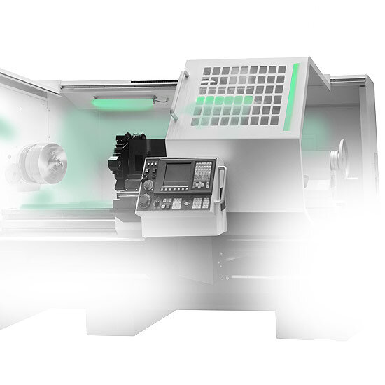 Beleuchtung für CNC Drehmaschine