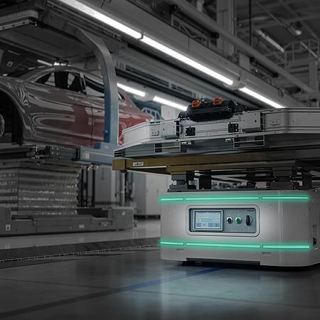 automotive Transport computer gestützter Fahrrobotter